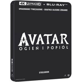 Avatar: Ogień i popiół - Steelbook UHD 4K + 2 Blu-ray