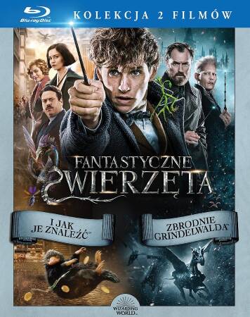 Pakiet 2 filmów: Fantastyczne zwierzęta (2 Blu-ray)