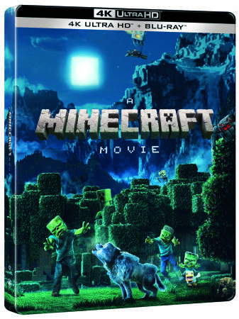 MINECRAFT MOVIE (UHD 4K + Blu-ray) Steelbook